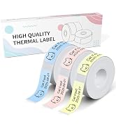 NADAIIN N12 Label Tape for Label Maker, Sticker Thermal Paper Self-Adhesive Label Paper, Thermal ...
