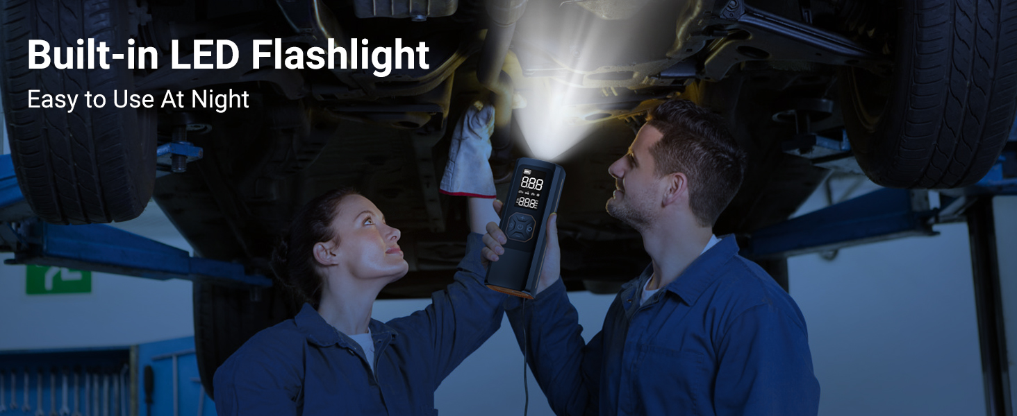 Tire Inflator Portable Air Compressor