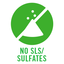 no sls or sulfates