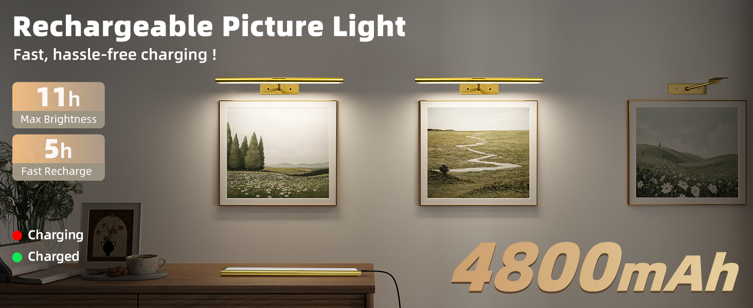 Rechargeable Wall Lights