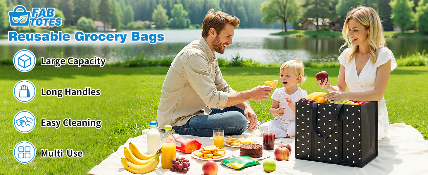 reusable grocery bags