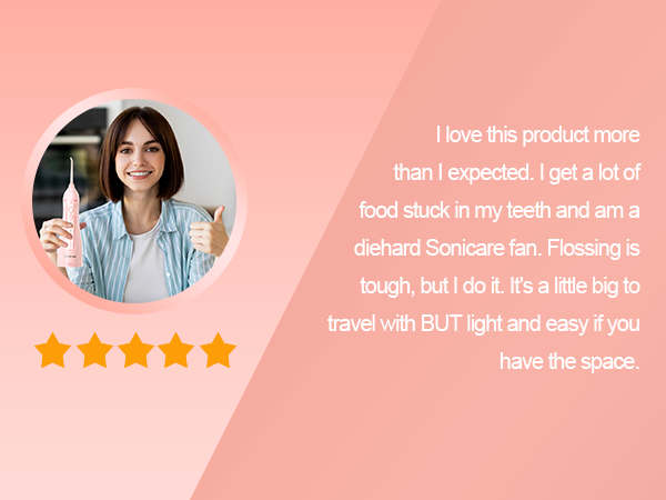 water dental flosser