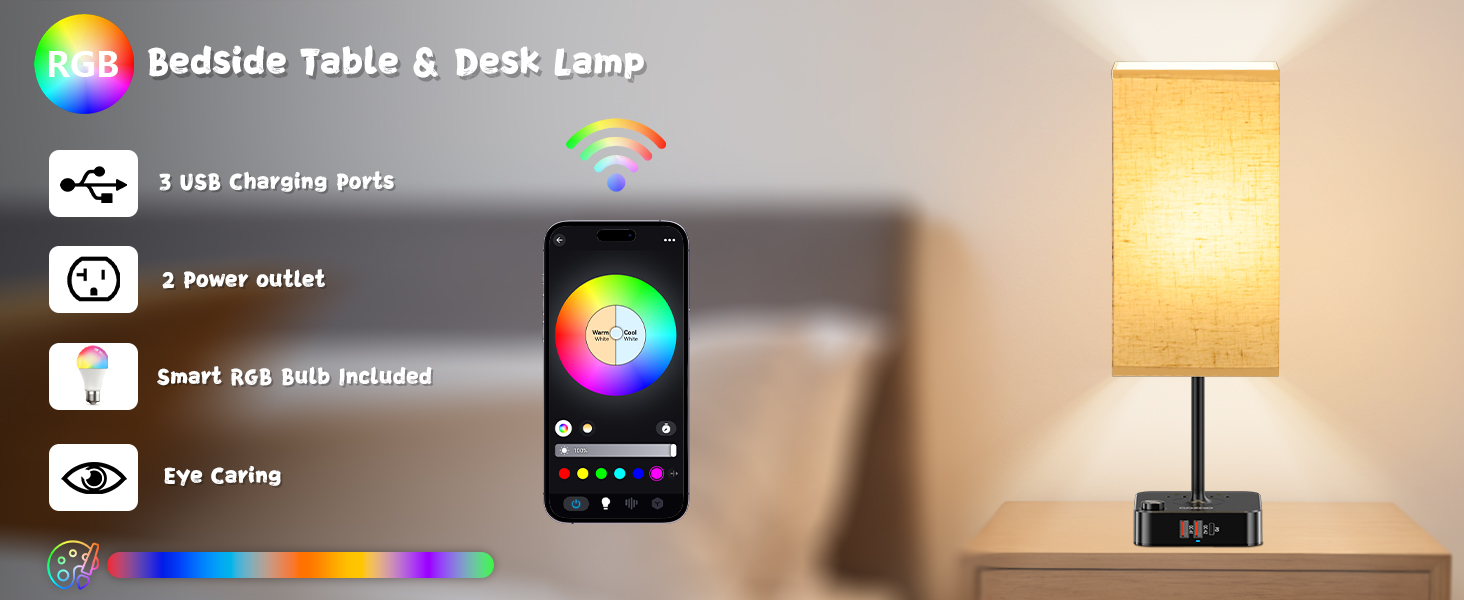 RGB Color Changing Lamp