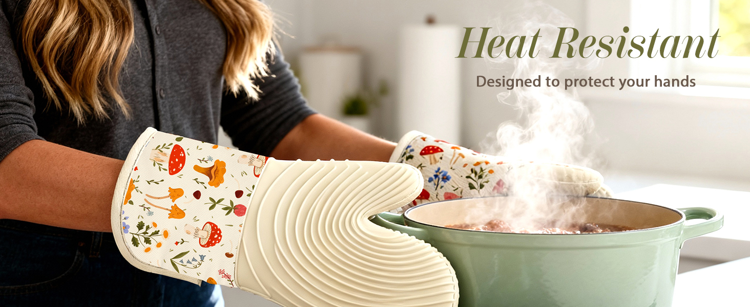 Silicone Oven Mitts