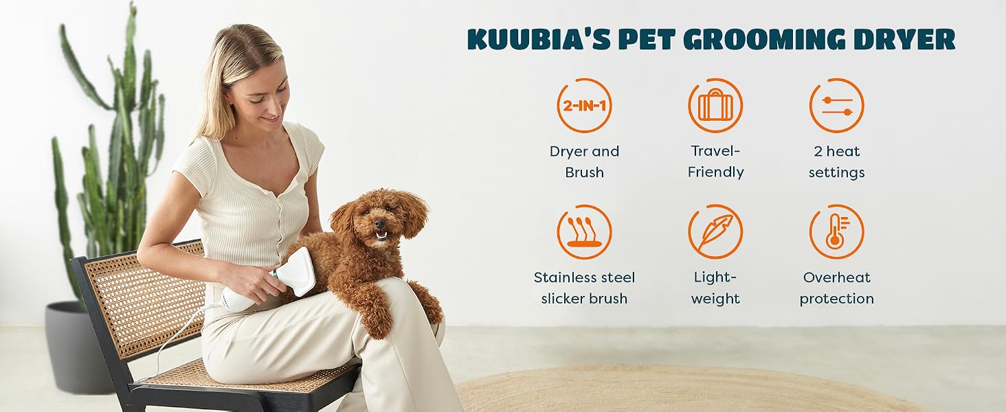 KUUBIA pet grooming hair dryer dog hair dryer dog blow dryer