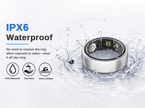 waterproof smart ring