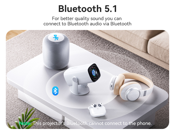 bluetooth projector