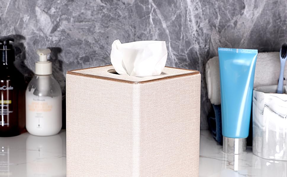 Stylish Square Tissue Box Cover