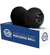 Professional Vibrating Peanut Massage Ball - Deep Tissue Trigger Point Therapy