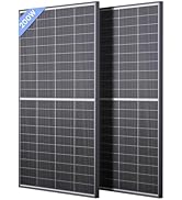 Callsun N-Type 16BB 400W Bifacial Solar Panel, 2Pcs 200 Watt Solar Panel 12V, 25% High Efficiency...
