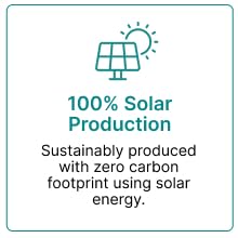 100% Solar Production