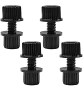 YSFER 4 PCS License Plate Bolts, Rust-Proof Motorcycle Tag Frame Screws Kit Nylon Bolts and Nuts,...
