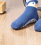 SeeyAN Baby Non Slip Socks Toddler Boys Girls Grips Cotton Anti Skids Crew Cute Cartoon Infant So...
