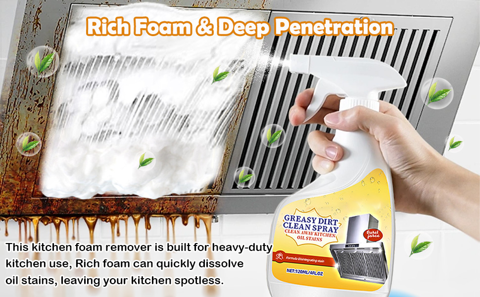 Heavy-Duty Degreaser Oven & Stove Top Cleaner