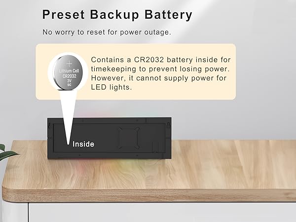 Backup battery AP