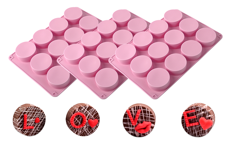 Chocolate Cover Oreo Cookie Silicone Molds