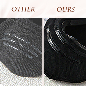 no show socks womens non slip sock ultra low cut blac socks flat thin liners hidden invisible sock