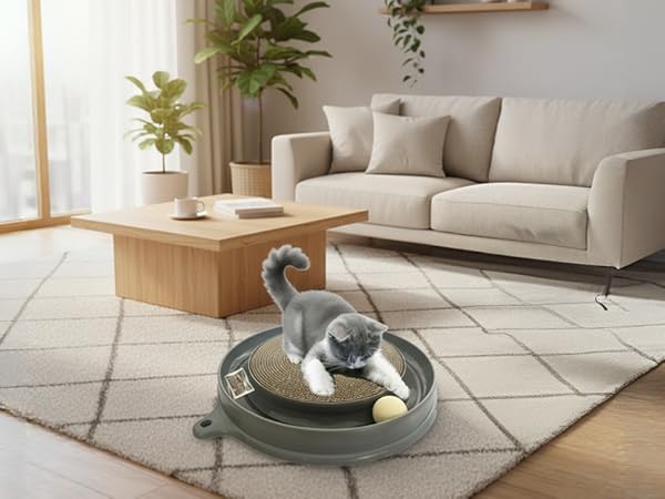encourages active play and exercise, keeping cats entertained for hours