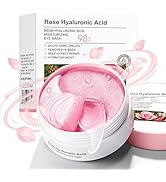 Eakroo Rose Eye Masks - 60 PCS Under Eye Patches for Puffy Eyes and Dark Circles Treatments - Hyd...