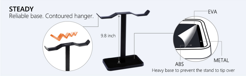 steady headphones holder