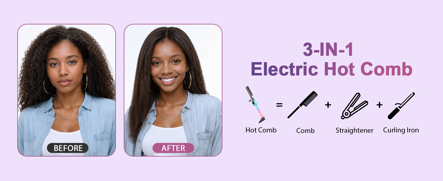 Electric Pressing Comb