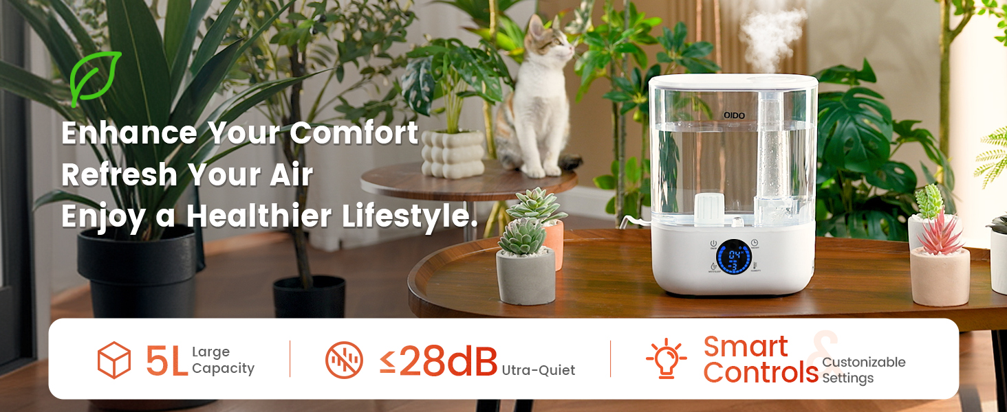 Top Fill Humidifiers for Bedroom