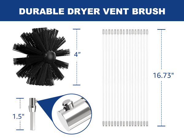cleaning dryer vent kit