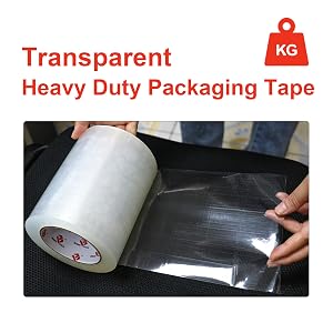 6 inch Heavy Duty Clear Packaging Tape