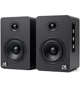 IBALL·BOX H1 Computer Speakers for Desktop PC, Monitor & Laptop, 60W Powered 2.0 Stereo with Blue...