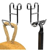STARICH Shower Caddy Shelf Basket Rack Hooks Stainless Steel Metal Bathroom Hangers Hanging for L...