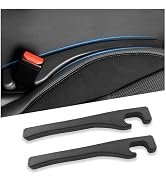 2 Pack Car Seat Gap Fillers,Car Gap Filler Between Seats to Avoid Dropping Items,Universal Car Si...