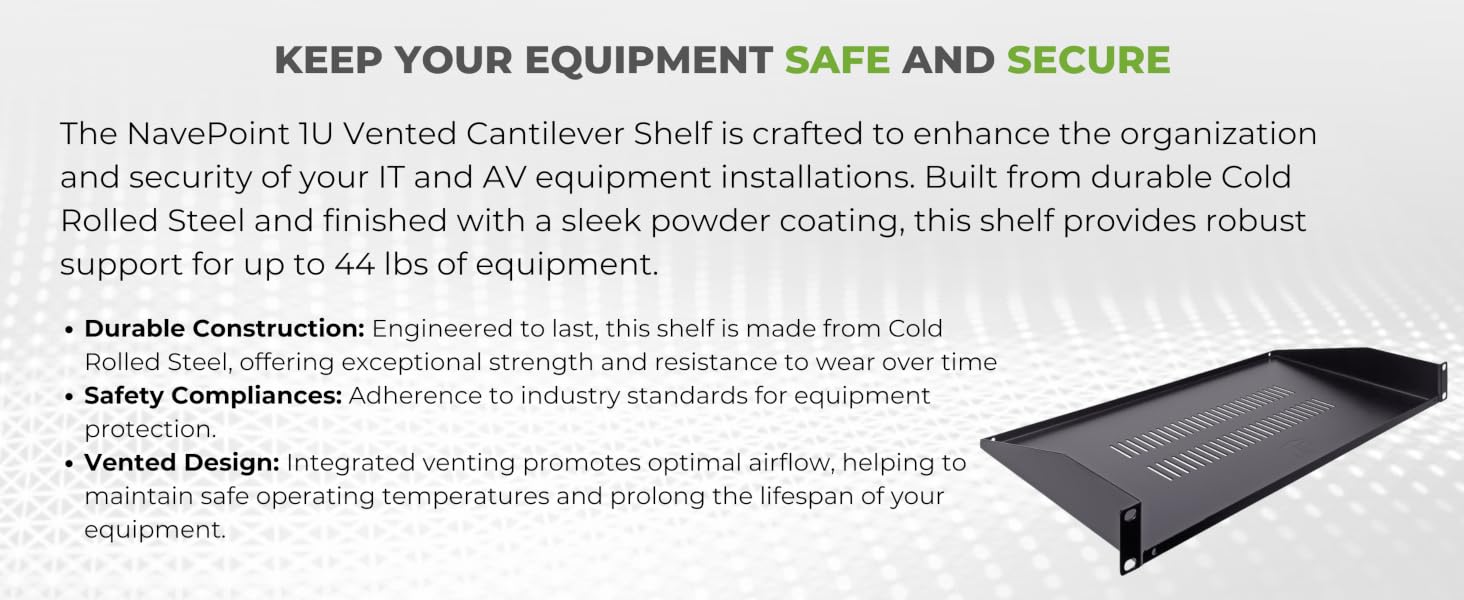NavePoint Cantilever Shelves