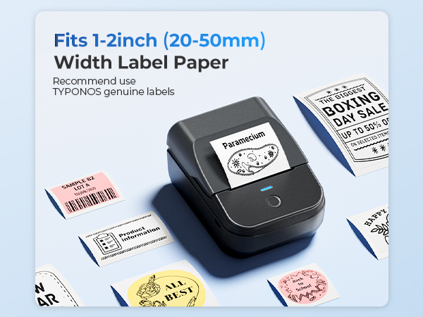 label maker machine with tape label printer thermal printer sticker printer thermal label printer