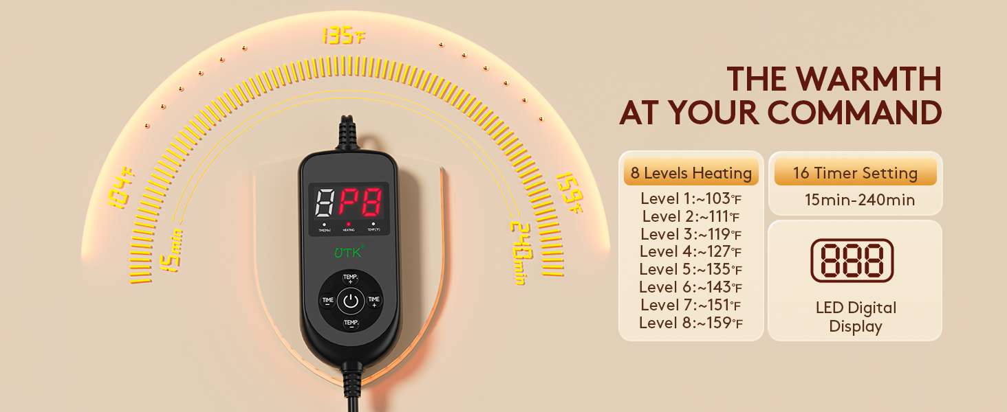 heating pad for neck and shoulders