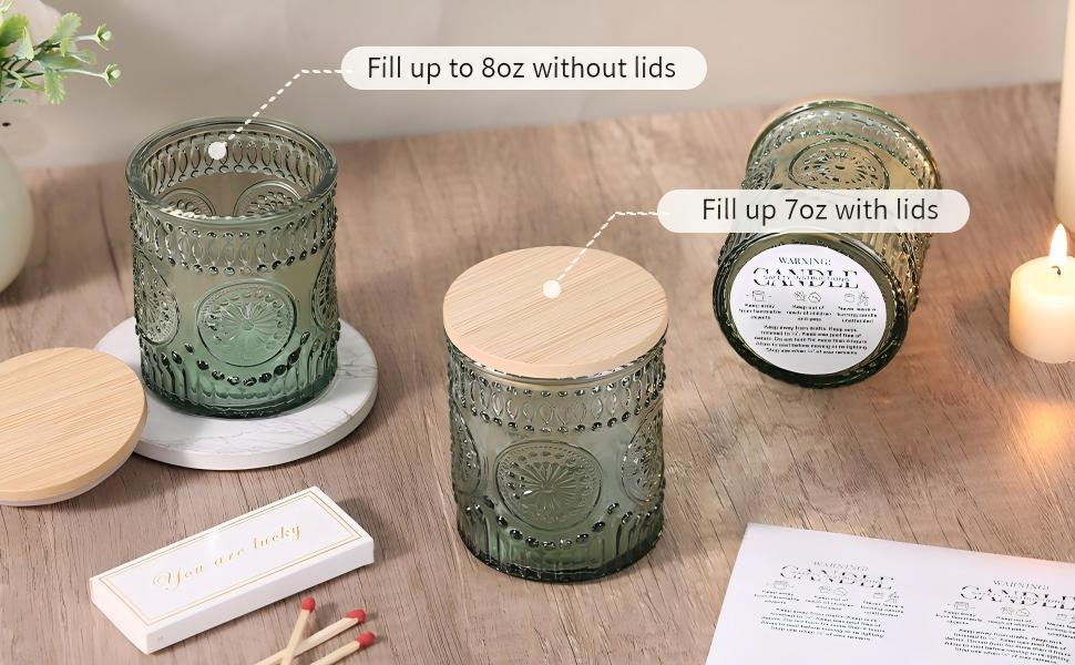 candle jars for candle making candle containers home table centerpiece decor