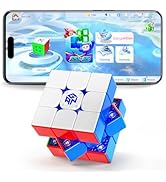GAN i Carry 4 SSL Limited, Smart 3x3 Bluetooth Speed Cube Magnetic Connected Starsky Inner Shell ...