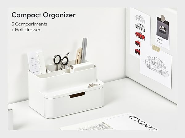 Desk Organizer Storage for Pens Pencils Makeup