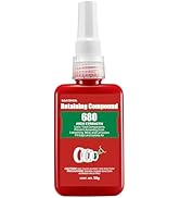 ESKONKE Retaining Compound Green 680 Sleeve Retainer High Strength Cylindrical Metal Components A...