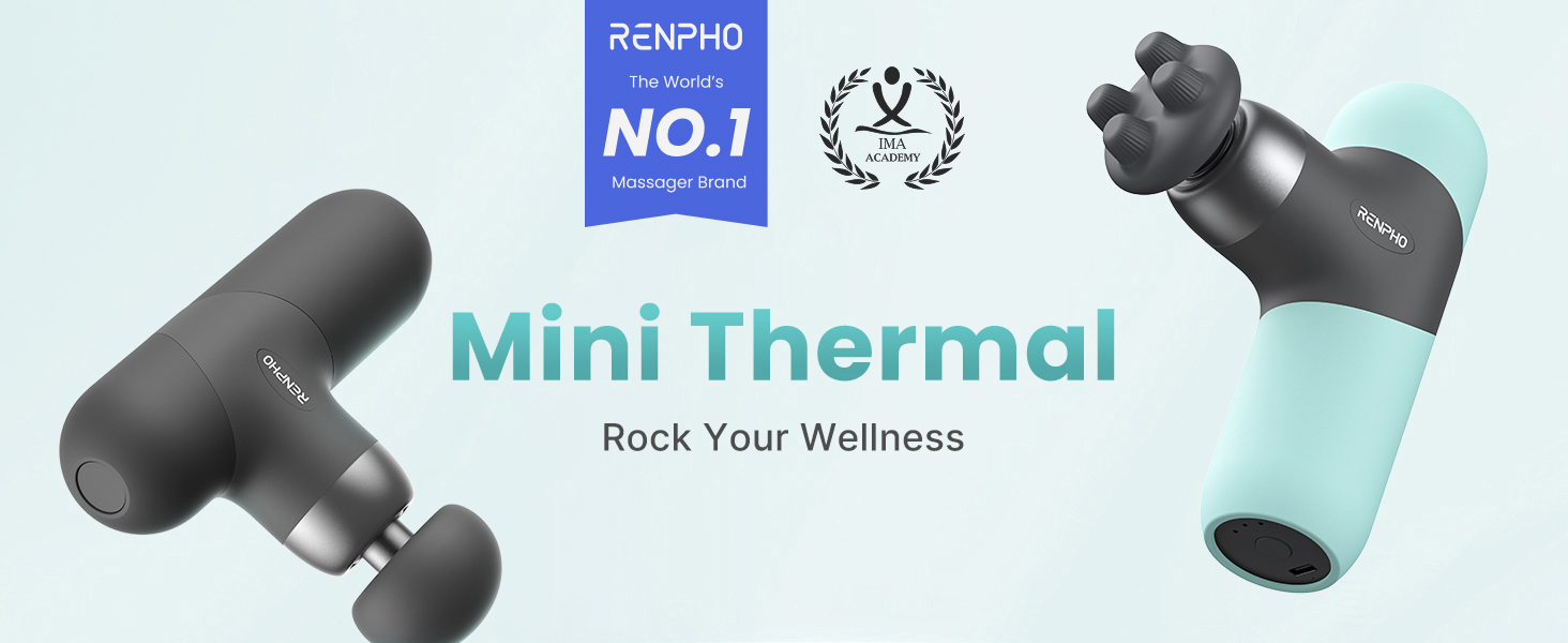 Massage Gun with interchangeable heads for portable wellness and travel-friendly comfort