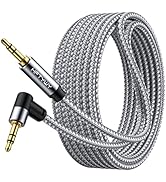 Hftywy Aux Cord,6.6 ft 3.5mm Audio Cable Headphone Cable Male to Male Stereo Hi-Fi Sound Nylon Br...