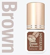 BEYELIAN Brown Eyelash Extension Glue 0.17fl.oz/5ml / 0.5 Sec Drying Time/Retention – 7-8 Weeks/B...