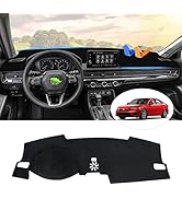 Karltys Custom Fit for Dashboard Cover Mat Carpet Honda Civic 2022 2023 11th Gen. Flannel Dash Ca...