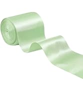 Q&J Fabric Co. Satin Ribbon 3 inch x 25yd Solid Silky Ribbons for Festive Gift Wr...