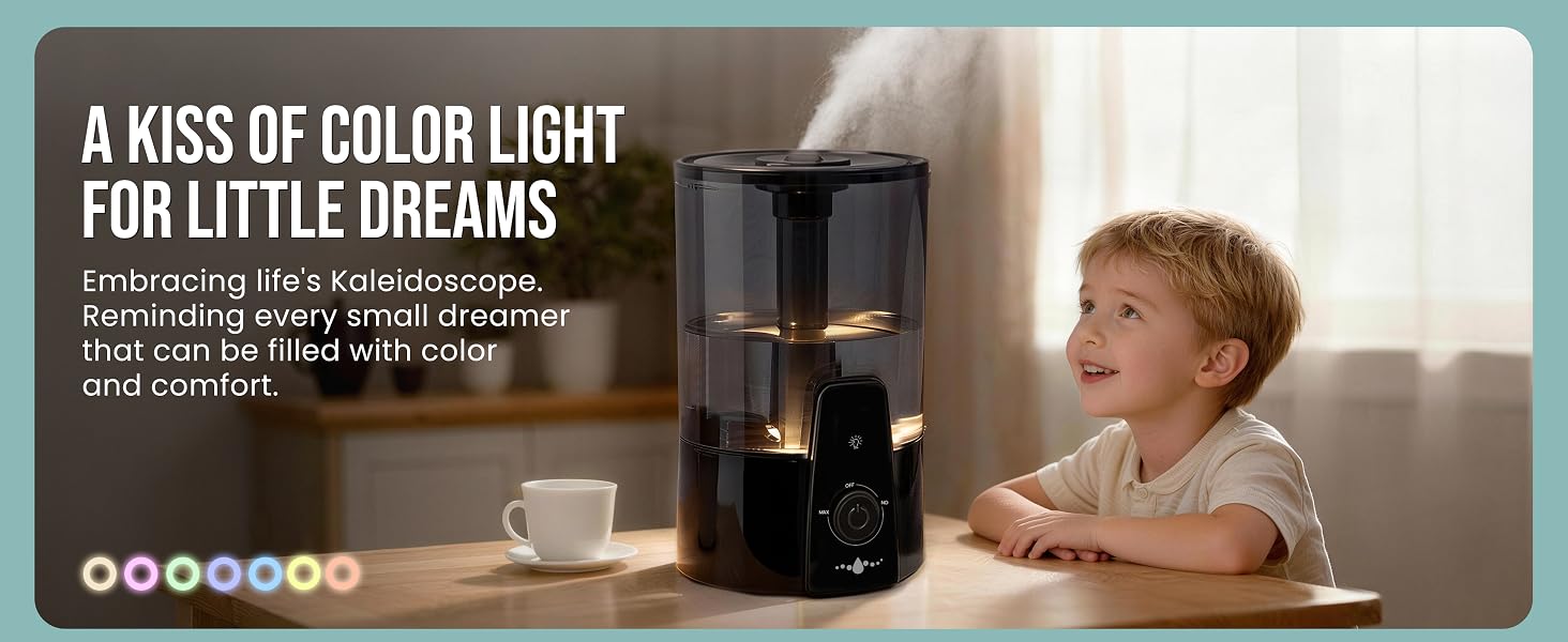 A KISS OF COLOR LIGHT FOR LITTLE DREAMS
