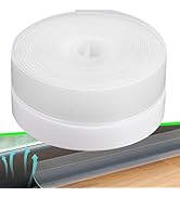 Weather Stripping Door Seal Strip 33 Feet Strip Bottom Draft Insulation Stopper Weatherproof Soun...