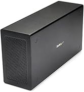 StarTech.com Thunderbolt 3 PCIe Expansion Chassis, External Enclosure With One PCI Express Slot, ...