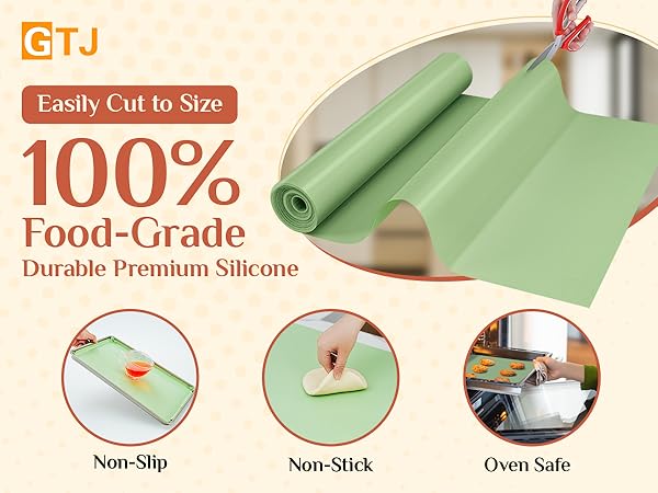 100% Food-Grade Durable Premium Silicone