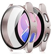 Series of images showing virtual reality headset components in white and pink/purple gradient colors, displayed from multiple angles.