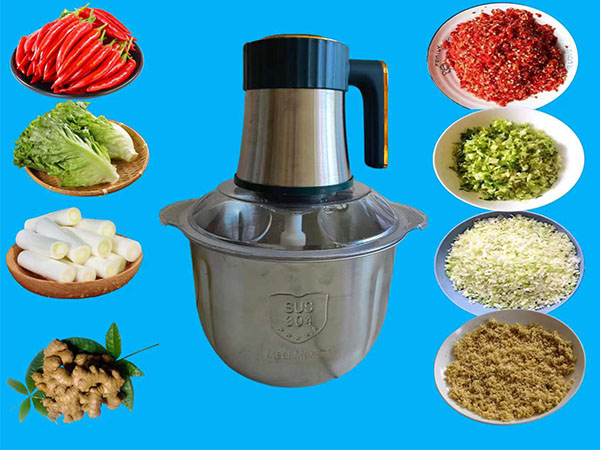 Grind various soft ingredients