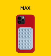 OCTOBUDDY MAX || Silicone Suction Phone Case Adhesive Mount || Compatible with iPhone and Android...